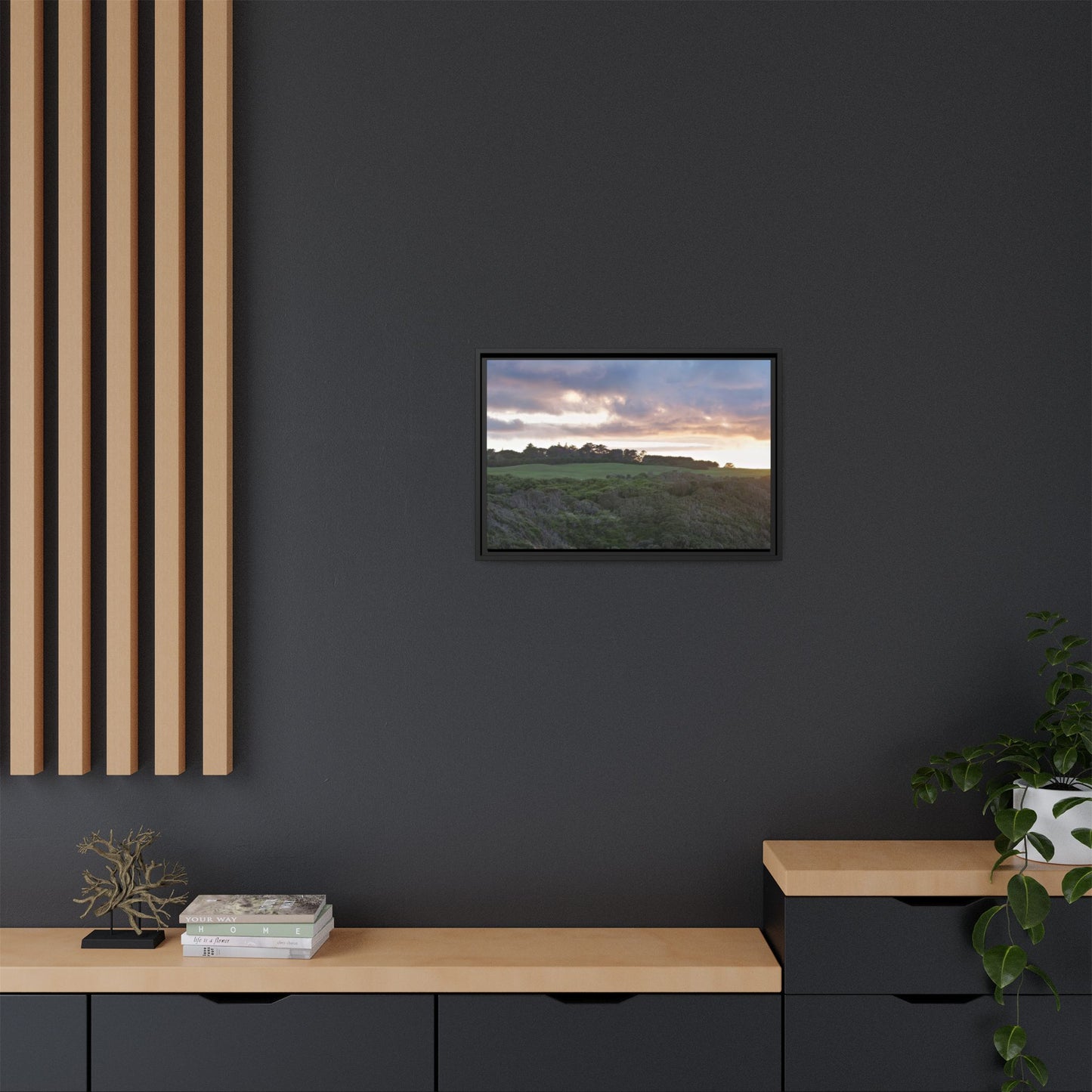 Winter Sunrise on the Mornington Peninsula [6268] | Framed Canvas