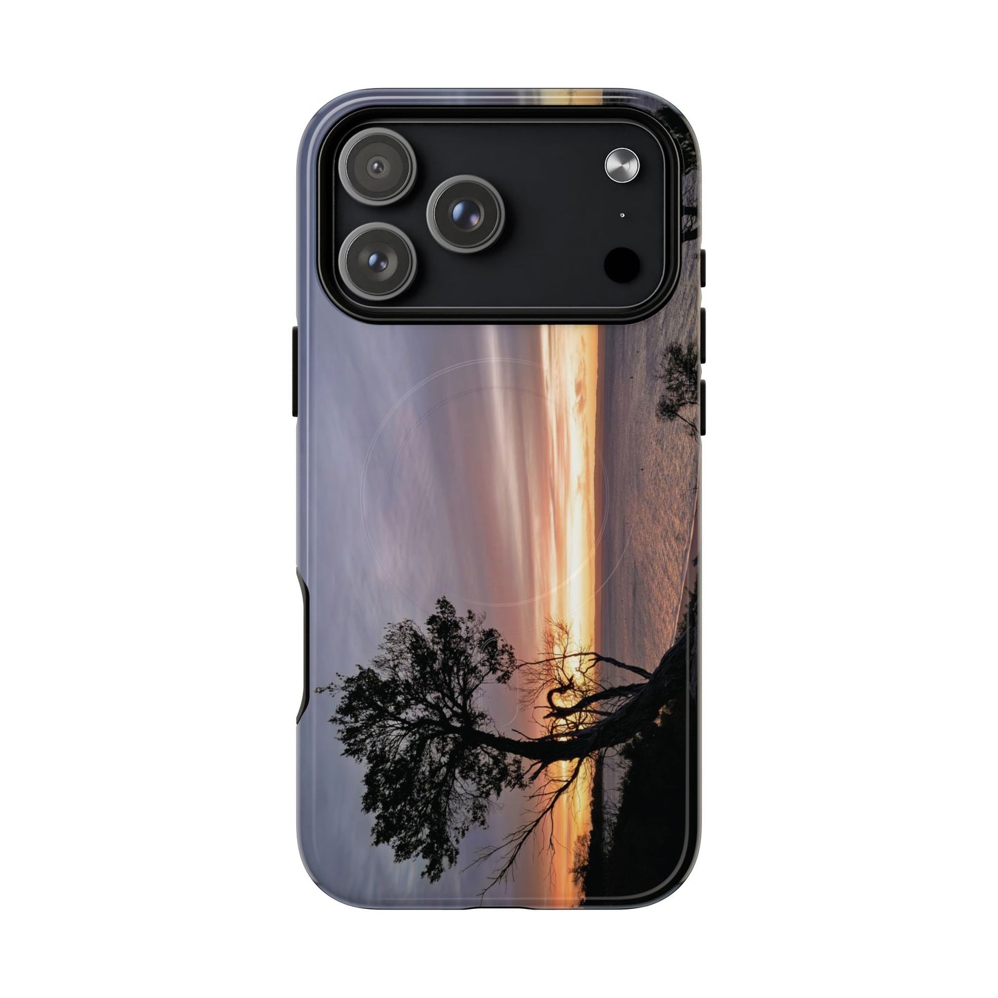 A Tranquil Evening: The Sunset Over Cowes - Tough Magnetic Cases