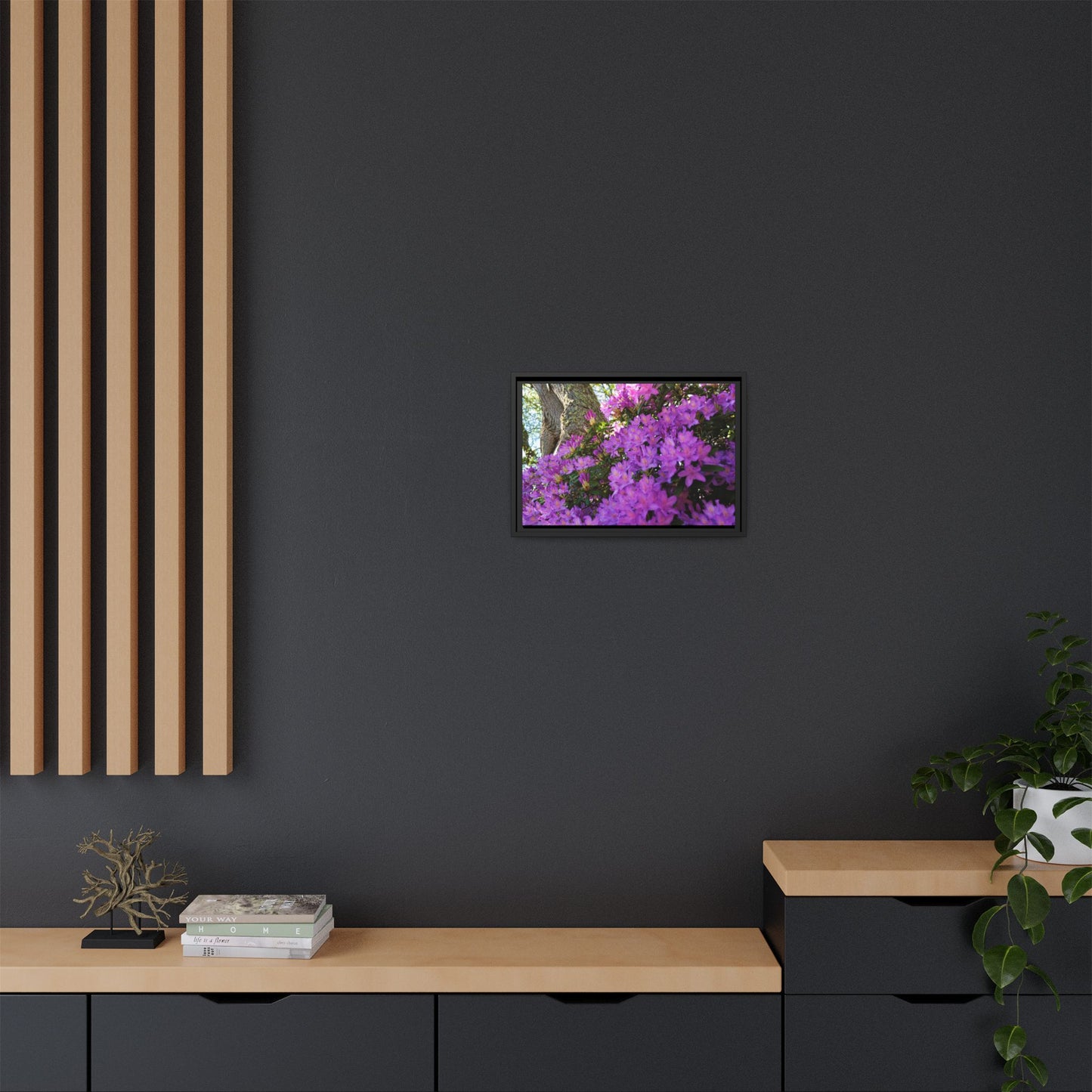 Azaleas in Bloom [3011] | Framed Canvas
