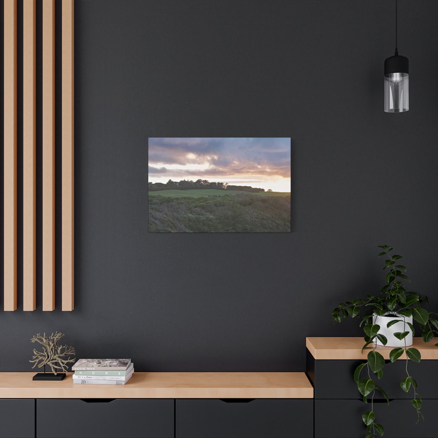 Winter Sunrise on the Mornington Peninsula 6268 - Thick Matte Canvas Print