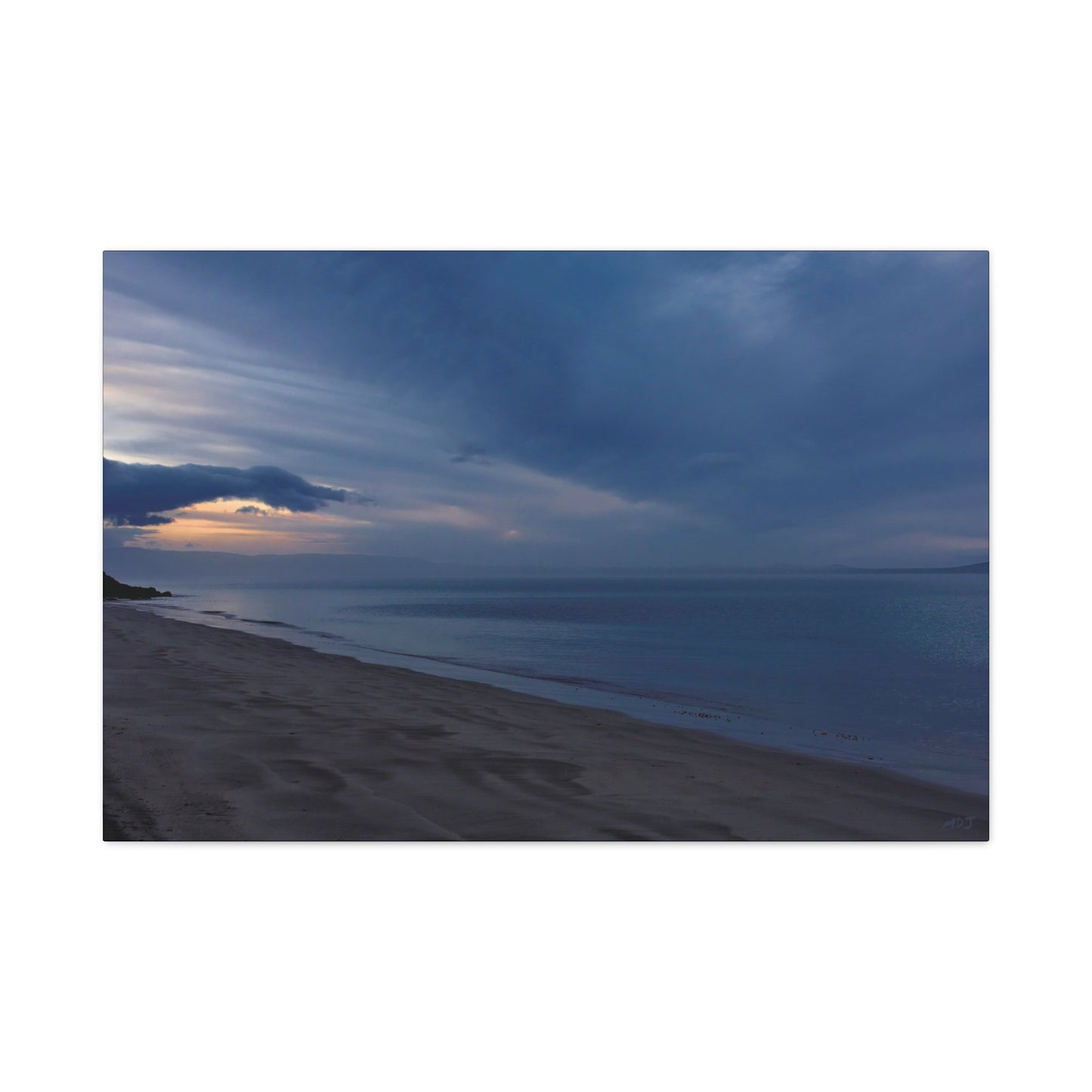 Winter Dawn at Waterloo Beach [6707] | Stretched Canvas