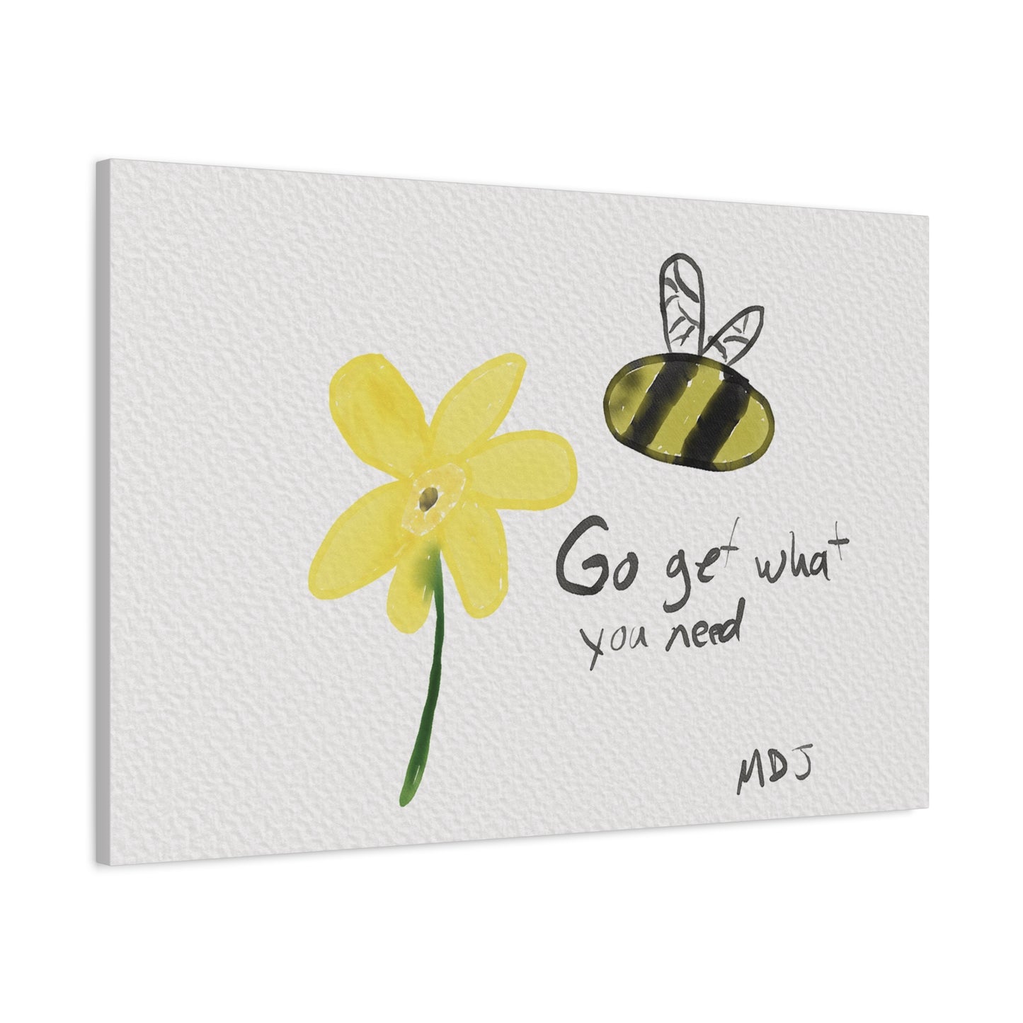 Bumble Flower | The Stretched Canvas Deployment