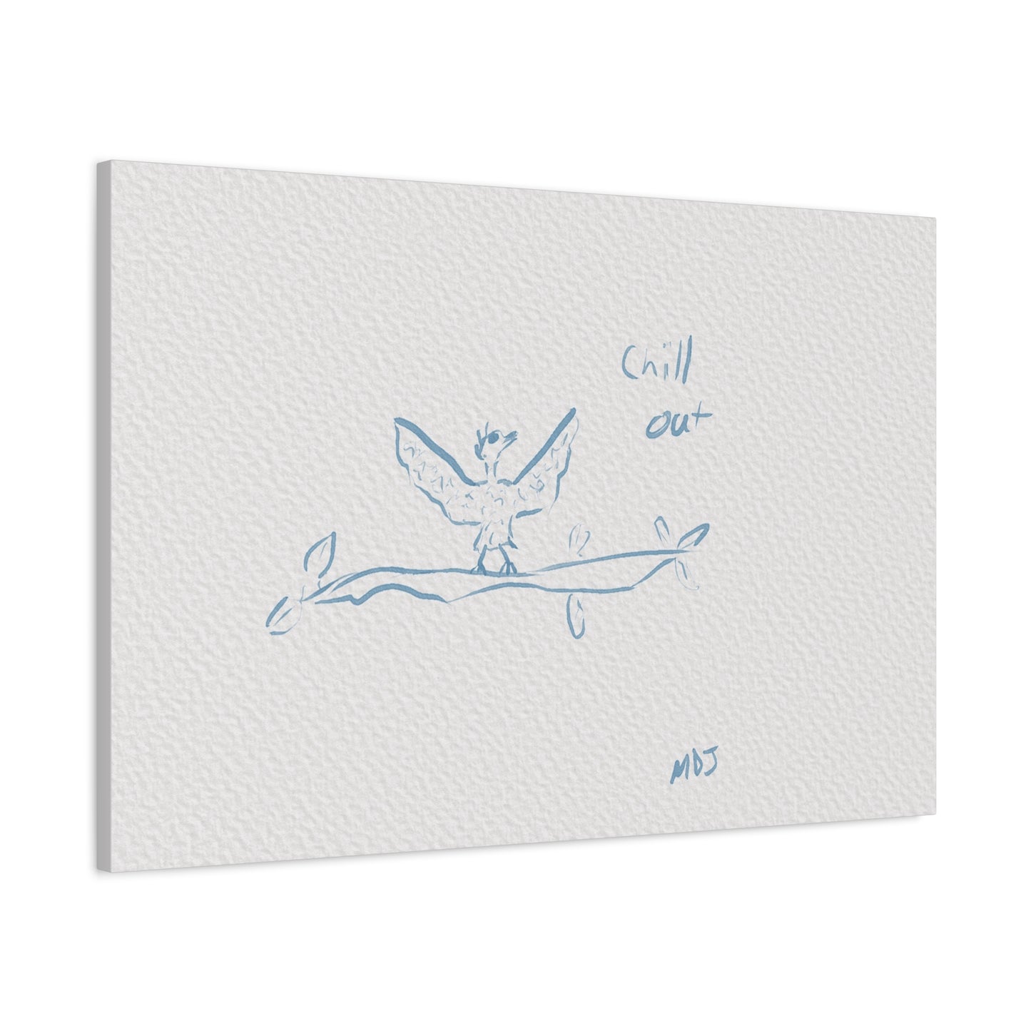 Chill Out Bird | The Stretched Canvas Deployment